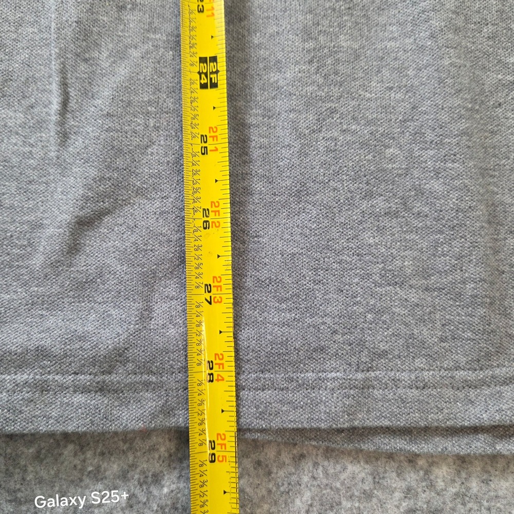 NWT Vineyard Vines Mens XL Gray Short Sleeve Pique Cotton Spandex Polo Shirt - Picture 7 of 7